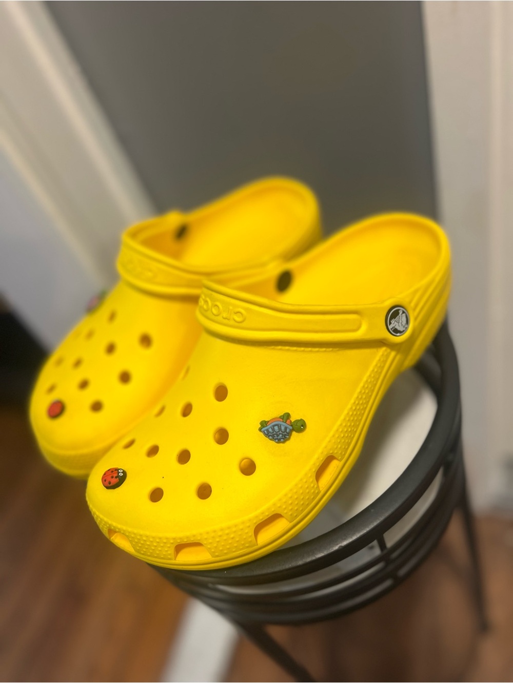 Crocs Unisex Classic Clog Lemon Men's 6, Women's 8 Yellow